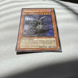 Yugioh! MP Doomcaliber Knight - TU01-EN001 - Ultra Rare - Unlimited Edition Mode - Image 2