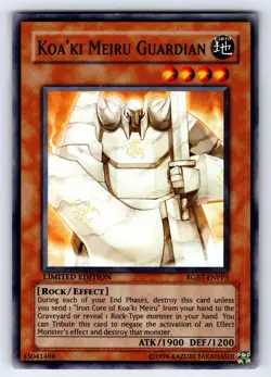 Koa'ki Meiru Guardian Super Rare Secret Slayers SESL-EN048 LP - Image 1