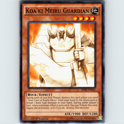 Yugioh Koa'Ki Meiru Guardian BP03-EN056 1st Edition Shatterfoil - NM 💎 - Image 1