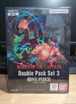 One Piece DP-03 Double Pack Set 3 OP-06 Wings of the Captain SEALED DISPLAY - Image 1