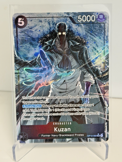 One Piece TCG ENGLISH Kuzan PARALLEL Alt Art OP10-082 Foil Royal Blood Rare SR - Image 1