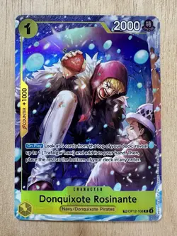 One Piece TCG Donquixote Rosinante OP12-108 TR Treasure The Azure Sea's Seven - Image 1
