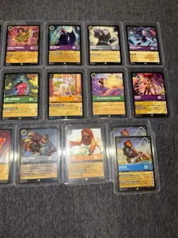 Disney Lorcana TCG lot of 16 Legendary Cards - Image 3
