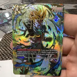 Dragon Ball Super Card Game Trunks GT Battle SR Foil FB04-114 - Image 1