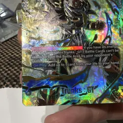 Dragon Ball Super Card Game Trunks GT Battle SR Foil FB04-114 - Image 3