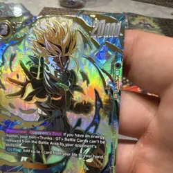 Dragon Ball Super Card Game Trunks GT Battle SR Foil FB04-114 - Image 5