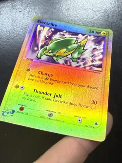 Electrike 30/109 - EX Ruby & Sapphire Set, Reverse Holo Rare Pokemon Card - LP - Image 4