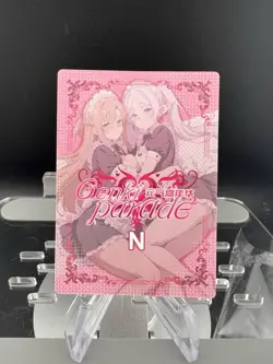 Genki Parade 2 Goddess Story: Spicy Waifu CCG Card N-28 ALBEDO Overlord - Image 3