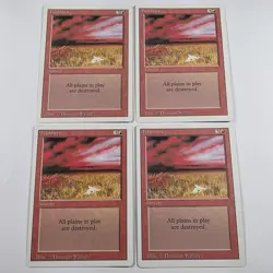 Flashfires x4 [Revised Edition] Playset Vintage Magic MTG Cards LP - Image 1