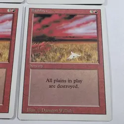 Flashfires x4 [Revised Edition] Playset Vintage Magic MTG Cards LP - Image 3