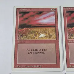 Flashfires x4 [Revised Edition] Playset Vintage Magic MTG Cards LP - Image 4