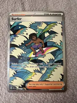 Surfer 293/217 Ascended Heroes Mega Evolution Pokemon Card SIR - Image 4
