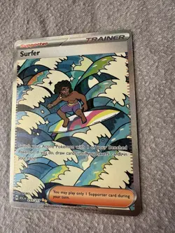 Surfer 293/217 Ascended Heroes Mega Evolution Pokemon Card SIR - Image 5