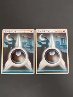 2 Umbreon Energy Cards 2009 Legend Silhouette Japanese Pokemon card set eb162 - Image 1