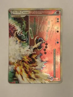 Pokemon Ho-Oh LEGEND Heartgold & Soulsilver Card 112/123 LEGEND 140 HP English - Image 2