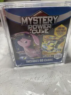 2024 Pokemon Mystery Power Cube - 60 cards 3 Foils Guaranteed NEW/Factory Sealed - Image 1