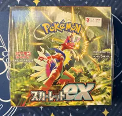Scarlet ex Pokemon TCG (SV1S) SEALED Japanese Booster Box x1 - Image 1