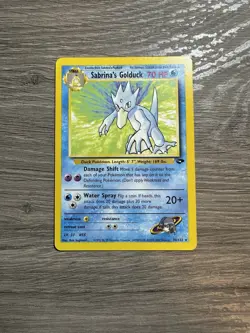 Sabrina's Golduck Gym Challenge 30/132 Regular Card NM English Unlimited Pokemon - Image 1