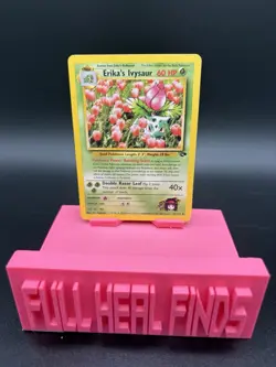 Pokemon TCG Gym Challenge Erika's Ivysaur Card 41/132 Unlimited Uncommon LP+ - Image 1
