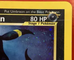 Umbreon Holo 13/75 Pokemon Card (1995-2001, EX Condition, VERY RARE) - Image 4
