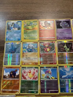 Vintage Pokemon Holo Card Lot Of 21 Cards From Various Pack With Victreebel Holo - Image 4