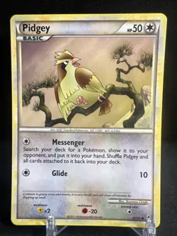 Pidgey 67/95 Non-Holo Call of Legends Pokemon Card 2011 - Image 1