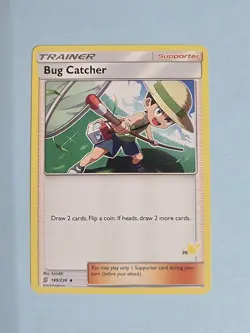 2019 Bug Catcher 189/236 - Battle Academy- Pikachu Stamped #26 - NM/MINT Pokemon - Image 1