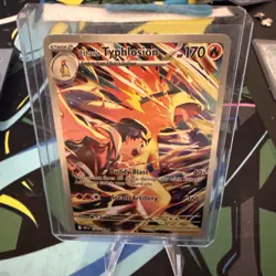 Pokemon Ethan's Typhlosion Destined Rivals Illustration Rare 190/182 - Image 1