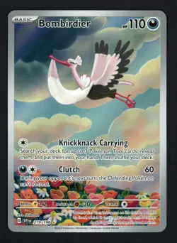 Bombirdier 219/198 SV01: Scarlet & Violet Base Set Illustration Rare Pokemon TCG - Image 1