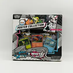 Pokemon Black Bolt And White Flare Unova Poster Collection Box - Image 1
