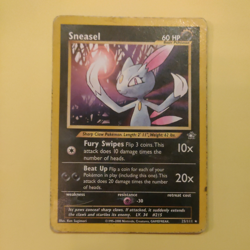 Sneasel 25/111 Neo Genesis Rare WOTC Pokemon - Image 1