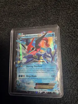 Ash-Greninja EX XY133 Promo XY Black Star Promos Pokemon Moderately Played - Image 1
