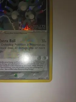 Pokemon TCG Holon's Magneton EX Delta Species 22/113 Reverse Holo Rare Stage 1 - Image 2