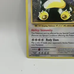 Snorlax XY179 Holo XY Black Star Promo Pokemon TCG Excellent - Image 2