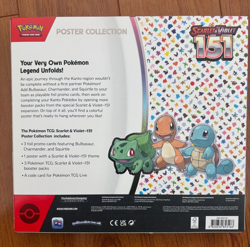 Pokemon TCG Scarlet & Violet 151 Poster Collection BRAND NEW SEALED | SHIP FAST✅ 820650853166 - Image 3