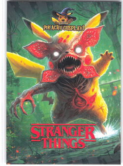 Pokemon Pikachu Cosplay #2 Stranger Things - Image 1