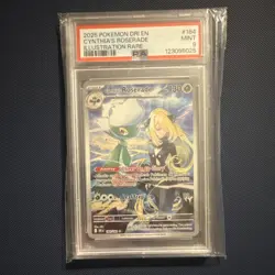 Pokemon TCG Cynthia's Roserade 184/182 Destined Rivals Illustration Rare Holo 1… - Image 1