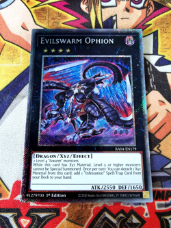 Evilswarm Ophion ra04-en179 (NEW) Platinum-Secret Yu-Gi-Oh - Image 1