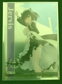 2025 Bushiroad Azur Lane - Clear Card Collection Vol. 5 Jervis No.123 - Image 1