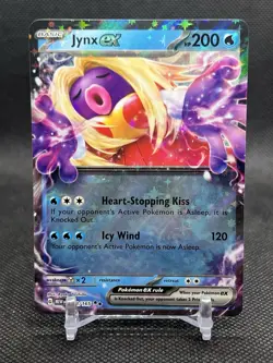Jynx ex 124/165 Scarlet & Violet 151 Double Rare HOLO Pokemon Card NM - Image 1