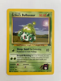 Pokemon TCG Erika's Bulbasaur Gym Challenge Card 39/132 Unlimited NM - Image 1