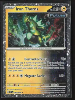 Iron Thorns - (Cosmos Holo) Rare Miscellaneous Cards & Products 062/162 NM - Image 1