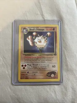 Brock's Primeape 2000 Pokemon TCG Gym Challenge #35/132 Unlimited Card - Image 1