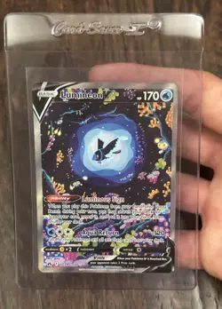 Pokemon Lumineon v Crown Zenith Galarian Gallery Holo Ultra Rare Card GG39/GG70 - Image 1