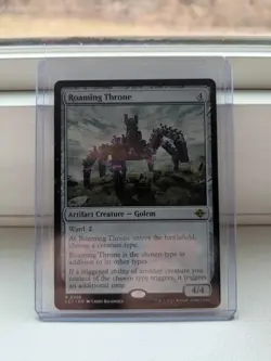 Magic The Gathering (MTG) Card Roaming Throne - The Lost Caverns Of Ixalan (LCI) - Image 1