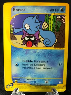 Horsea 084/147 Aquapolis Common Pokemon TCG NM Never Played - Image 1