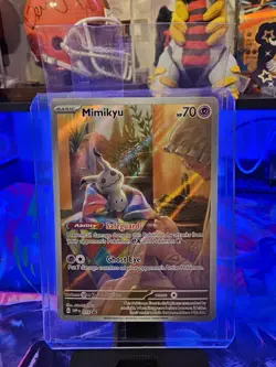 Pokemon Mimikyu 075 Sv: Scarlet & Violet Black Star Promo Holo SEALED - Image 2