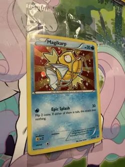 Sealed Magikarp XY143 XY Holo Black Star Promo Pokemon FART SWIRL GALAXY X2 - Image 1