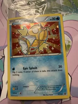 Sealed Magikarp XY143 XY Holo Black Star Promo Pokemon FART SWIRL GALAXY X2 - Image 2