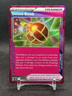 Pokemon TCG Stellar Crown #134/142 Deluxe Bomb NM - Image 1